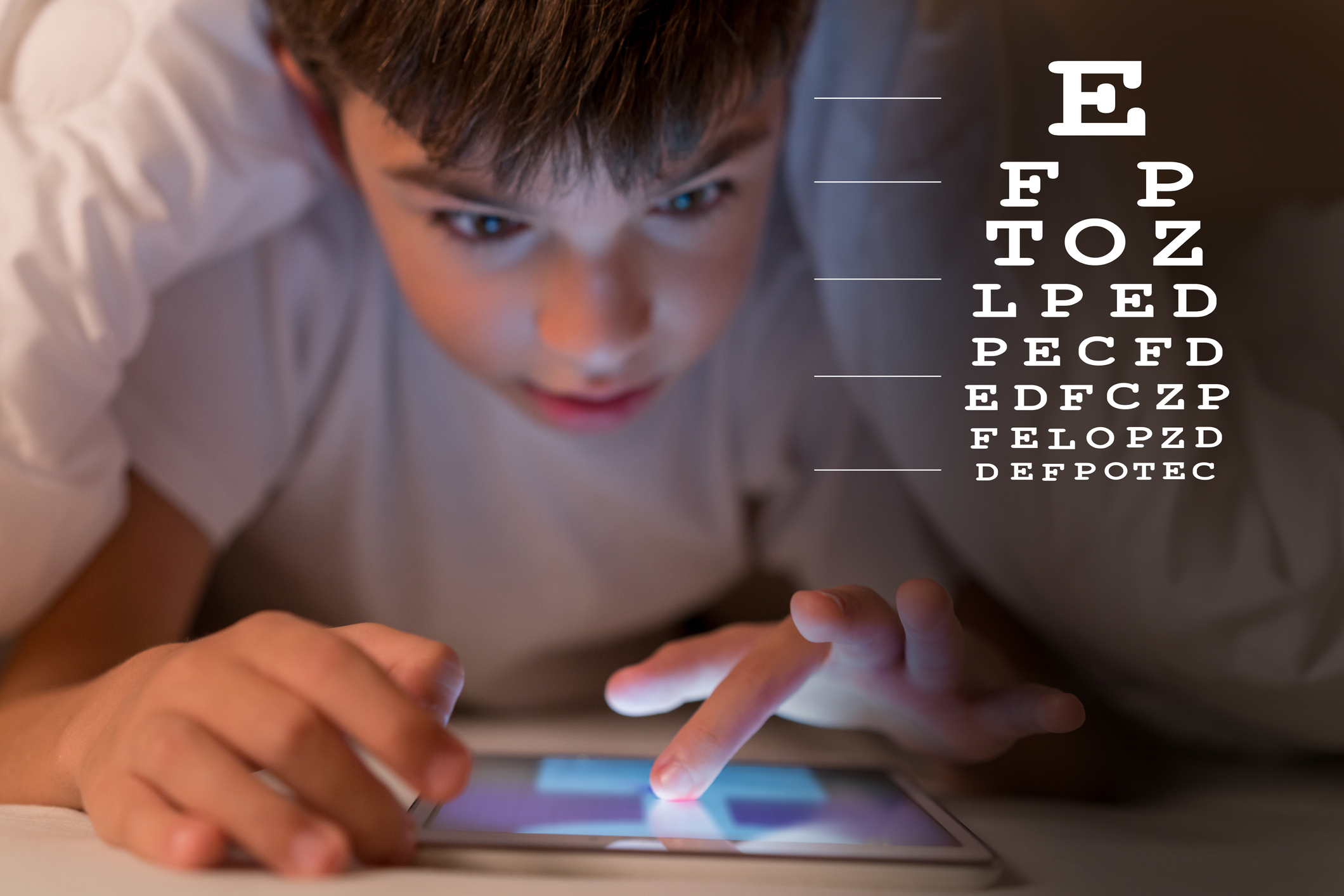 Featured image for “Screen Time and Kids’ Eye Health”